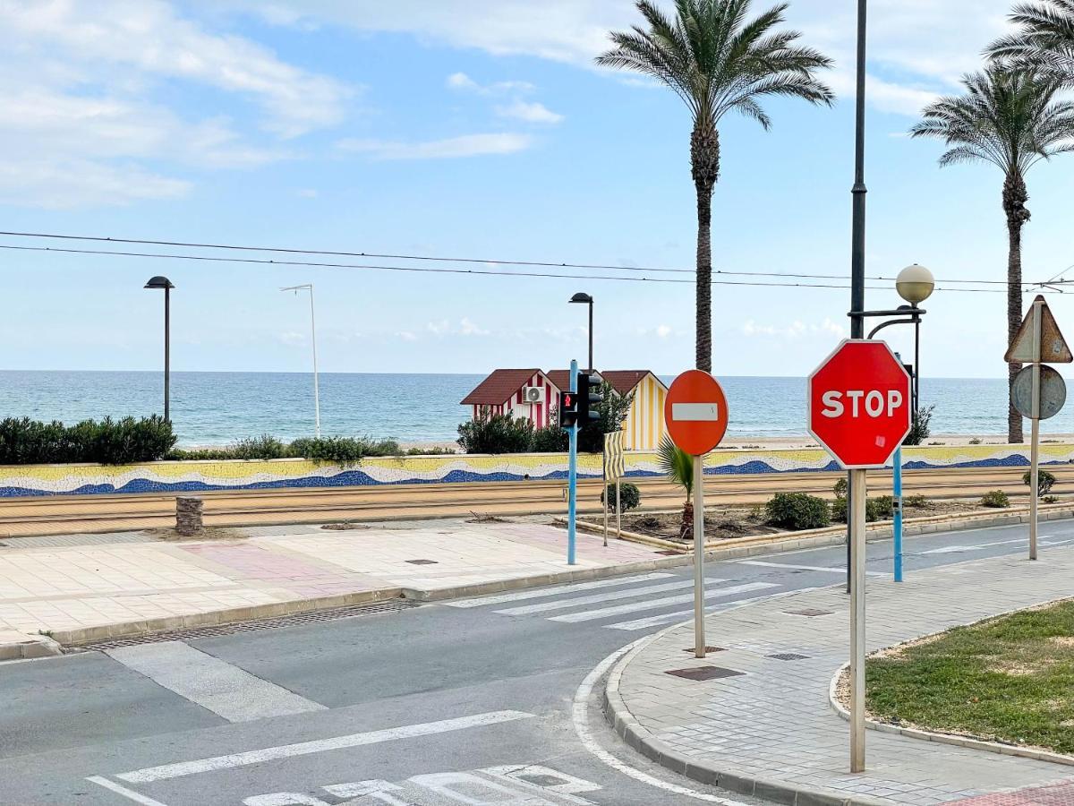Apartamento Con Gran Patio A 1 Min De La Playa El Campello Exteriör bild